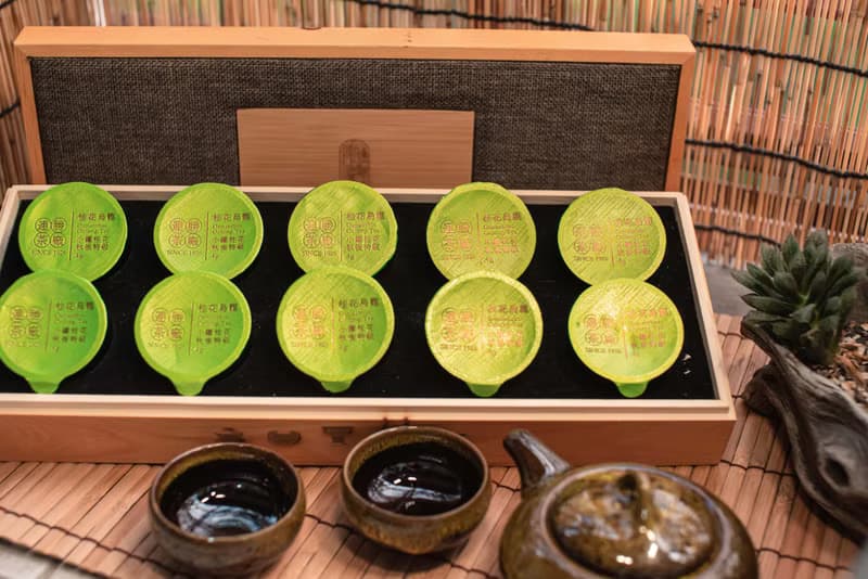 覓境桂花烏龍真空膠囊松木禮盒(伴手禮附提袋)季節限定