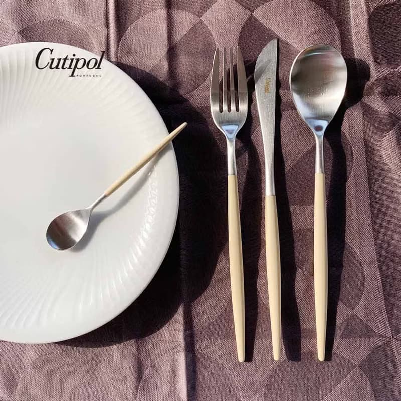 葡萄牙 Cutipol  MIO  奶茶銀  點心匙