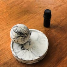 墨色渲染星球擴香石禮盒(含精油)