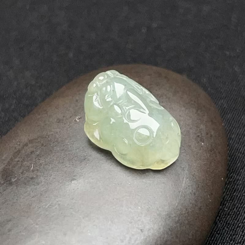 冰綠翡翠貔貅 | 天然緬甸玉翡翠A貨 | 送禮