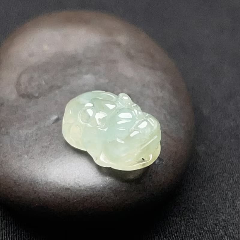 冰綠翡翠貔貅 | 天然緬甸玉翡翠A貨 | 送禮