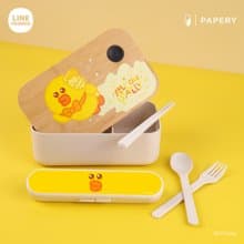 環保便當盒 - LINE FRIENDS SALLY – Yellow Painting