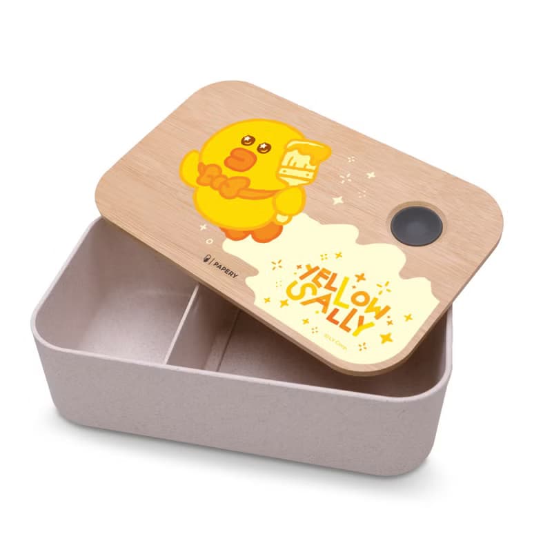 環保便當盒 - LINE FRIENDS SALLY – Yellow Painting