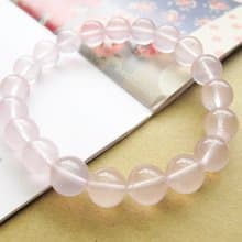 粉晶9.5mm【粉粉系】好人緣加持 愛情天然石系列 原件寄出