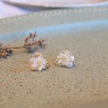 珍珠小星花貼耳款