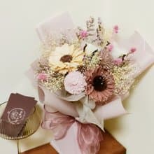 綺思藝想-向日葵花束-畢業花束