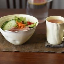 物外-貝系列創意設計款手作沙拉碗大湯碗麵碗家用餐具