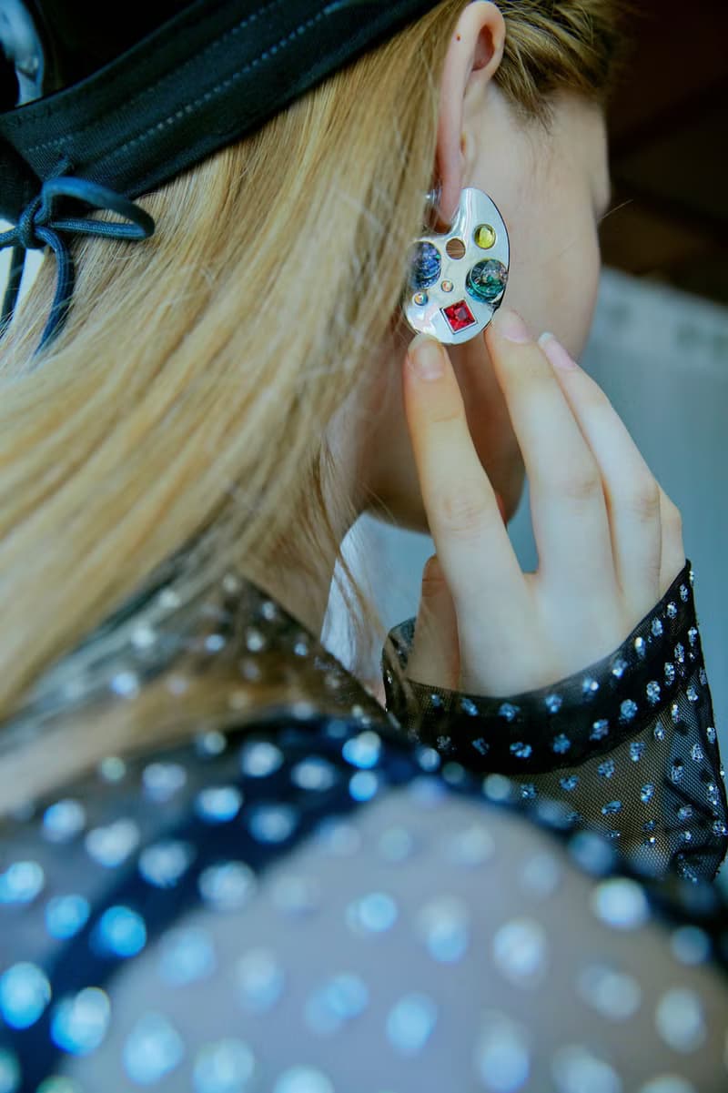 Palette Snowball  Earrngs 1