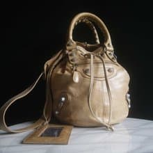 輝煌年代 OLD ERA _早期二手老包義大利製BALENCIAGA肩背包