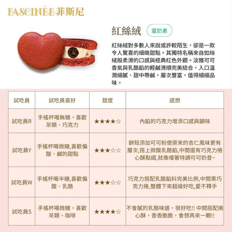 紅絲絨 馬卡龍