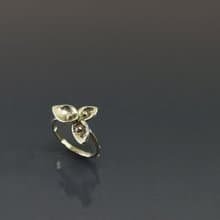 線條系列-水滴設計925銀戒