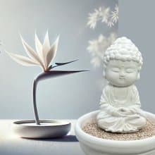 靜謐之美學 淨念吉祥小佛之培德小盤套組  精緻台灣文創禮品