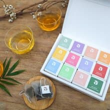 【Three Leafs Tea】喝遍台灣好茶 全系列茶包禮盒(12入)