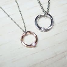 【比法一生】情侶對墜-永恆莫比斯  純銀925手作飾品