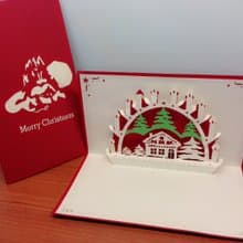 3D手工創意聖誕系列卡片~
