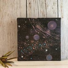宇宙#21 壓克力畫 療癒生活 15x15 居家裝飾 藝術作品 手繪