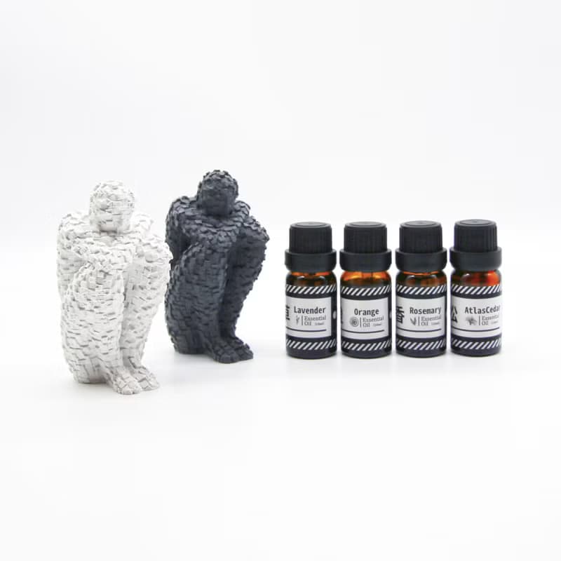 Le Penseur Aroma stone I 擴香石 I 水泥 I 沈思者 I 附5ml精油