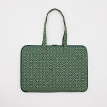 15.5吋筆電收納包-差旅款/玻璃海棠/古董草綠 筆電包