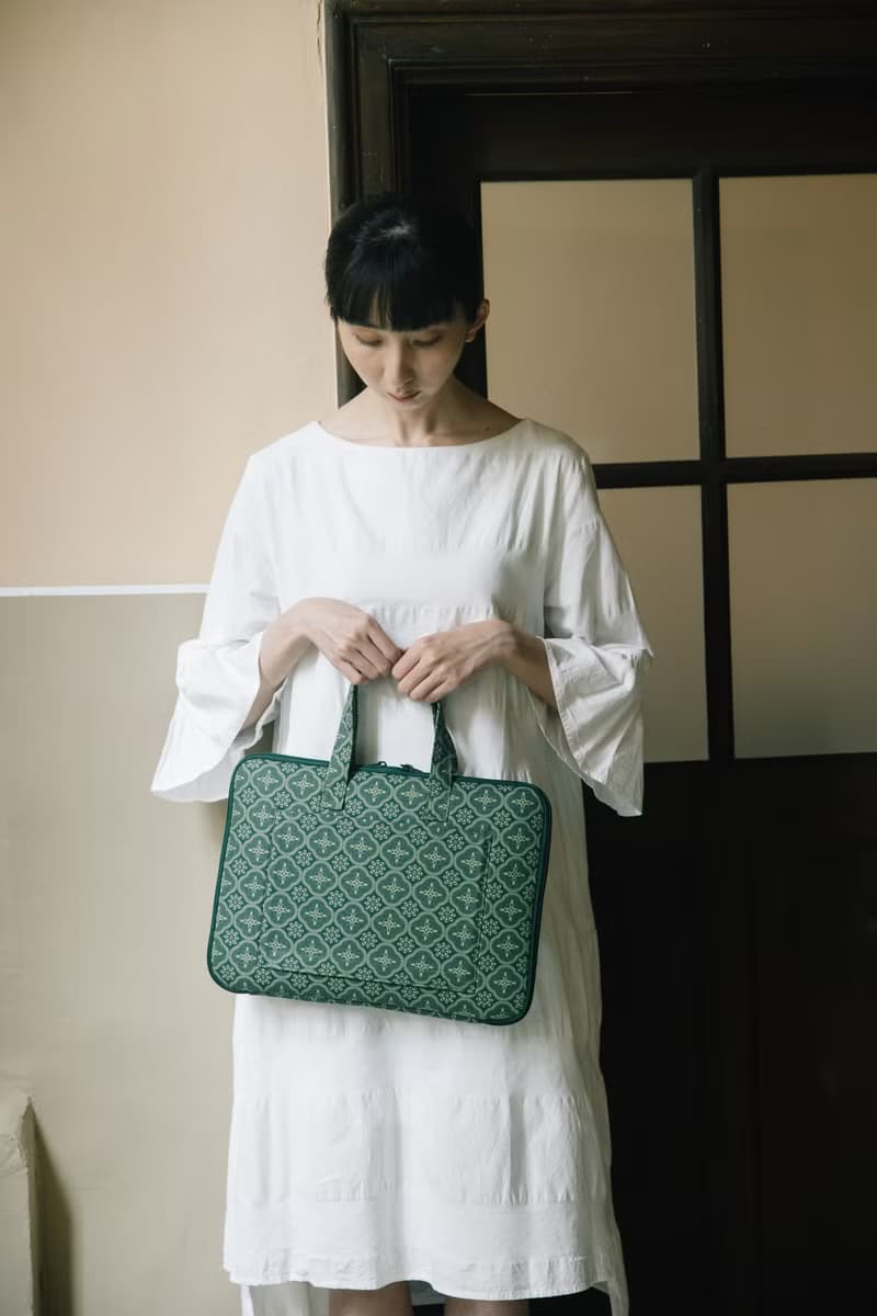 15.5吋筆電收納包-差旅款/玻璃海棠/古董草綠 筆電包