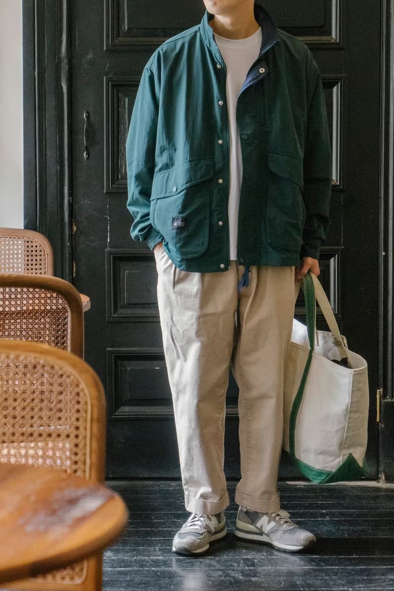 JACKET 秋冬立領防水風衣外套 日系戶外寬鬆多口袋復古休閒設計