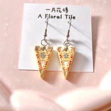 西西里陽光花磚耳環