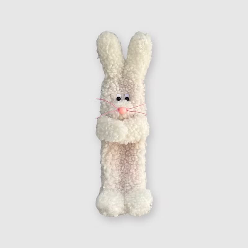 Hug Me pouch - white bunny
