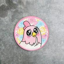 Funny Three Chickens 放3雞 | 陶瓷吸水杯墊 - 美雞款