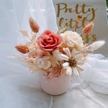 Dreams 乾燥花 乾燥花盆 永生盆花 畢業禮物 花禮 永生花 不凋花