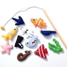 フェルト魚釣りセット　知育　おもちゃ　こども
