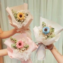 純粹心意-向日葵單隻乾燥花束