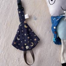 巧克力星球。純棉奶嘴鏈+保護套組