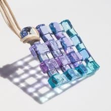 ガラスの木漏れ日(こもれび【日暮れ】)ネックレス【受注制作】