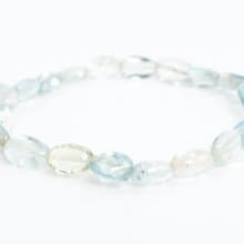 寶麗金珠寶-天然海水藍寶手鍊