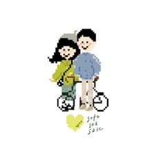 Pixel Art 像素畫 似顏繪 雙人