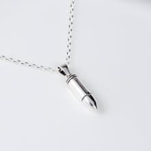 【Angel & Me】銀彈 子彈 s925 純銀 項鍊 頸鏈 生日 情人節 禮物