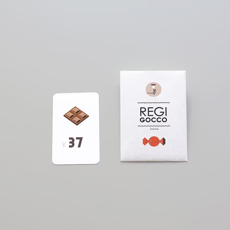 regi gocco card SNACK / レジごっこカード　おかし