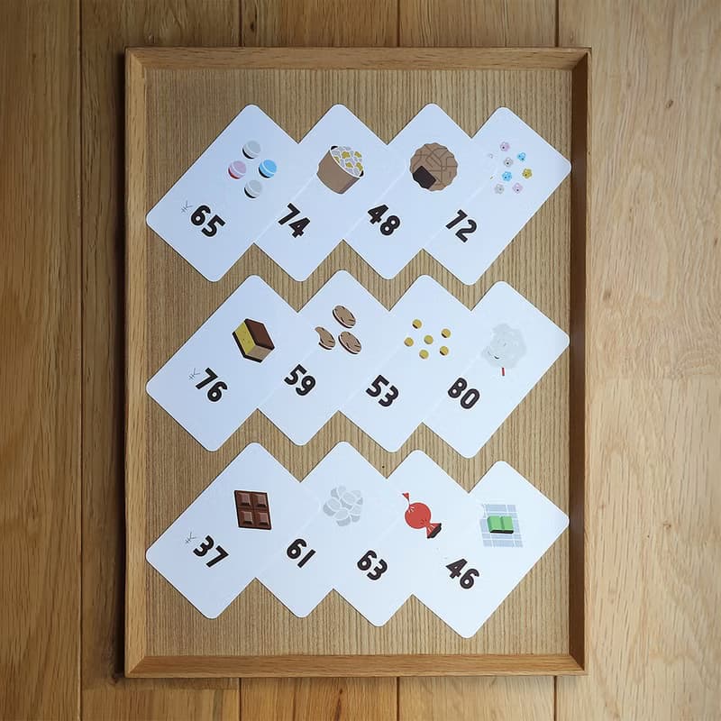 regi gocco card SNACK / レジごっこカード　おかし