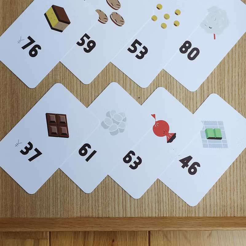 regi gocco card SNACK / レジごっこカード　おかし