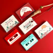 多色【聖誕禮物/生日卡】*可直接錄音*留聲表白錄音卡式帶心意卡