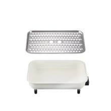 recolte日本麗克特Hot Plate電烤盤專用陶瓷深鍋+蒸盤組-不含主機