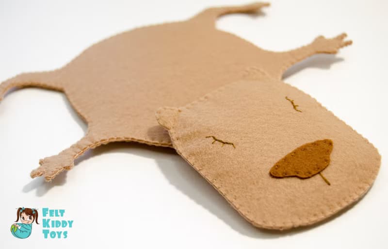 Capybara Coaster (Mug rug)