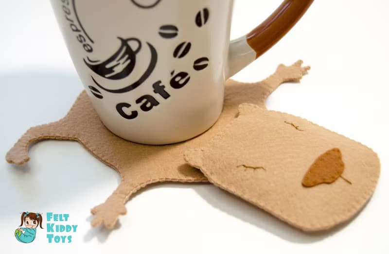 Capybara Coaster (Mug rug)