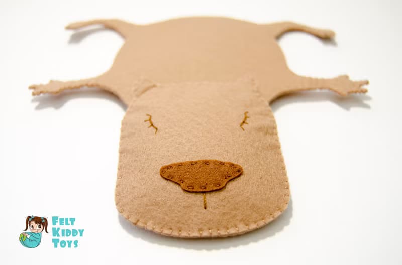 Capybara Coaster (Mug rug)