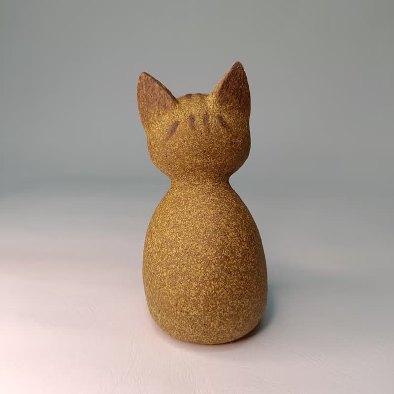 跩貓/陶藝品/原創