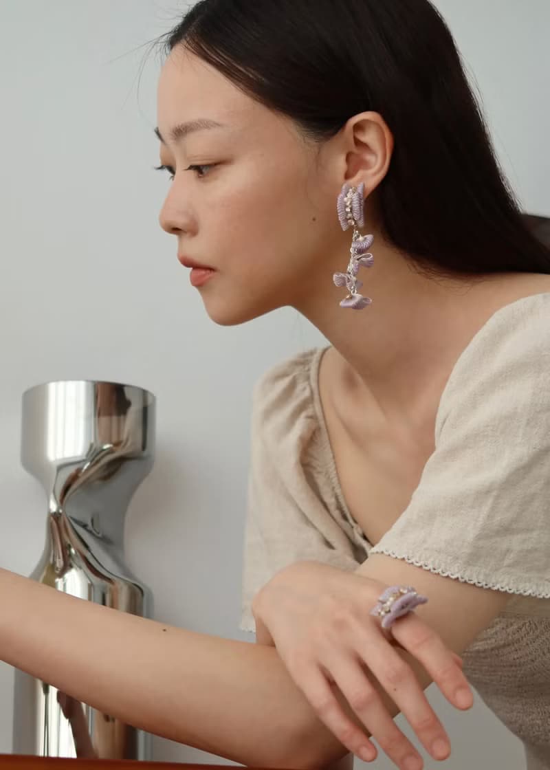尼斯海濱漫步大耳環\耳夾可