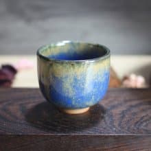 【送禮好物】90ml 天目釉 直身圓口杯 酒杯 鶯歌名家葉敏祥作