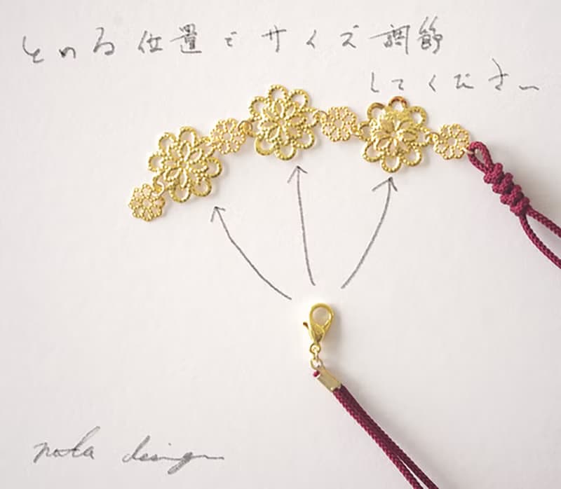 ブレスレット　おと曳くは