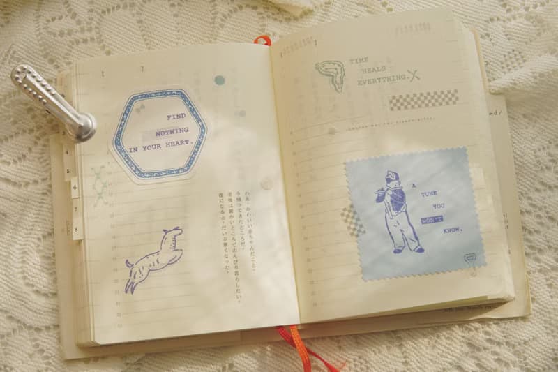 星星框 手帳印章 樹脂