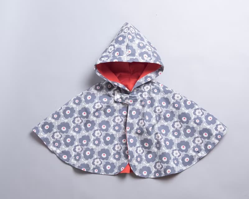 抗風防雨雙面斗篷-訂製 披風 嬰兒 禮盒 外套