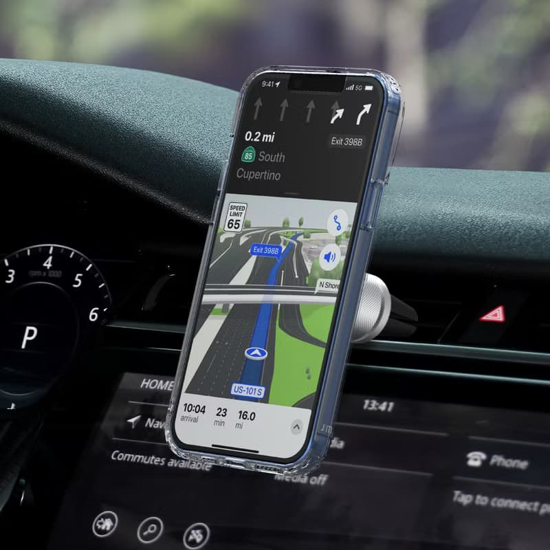 AluDisc Go 鋁合金萬向磁吸車用手機架 (支援 MagSafe )